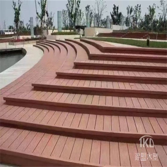 北京共挤塑木地板-北京户外地板台阶楼梯塑木地板露台